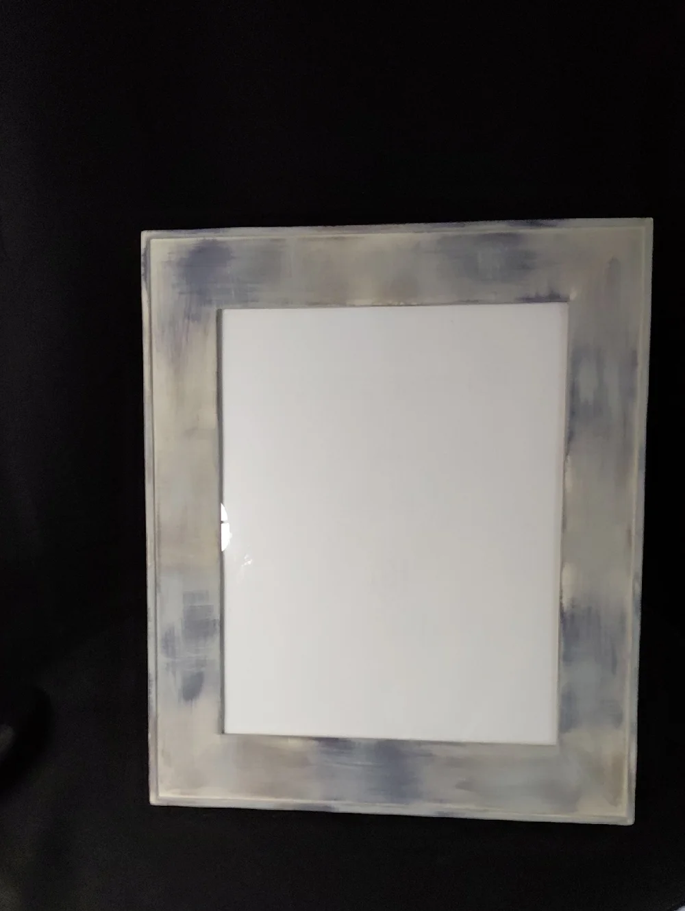 Distressed Look Handcrafted Multi Tone  Wood Picture Frame